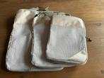 Packing cubes - koffer organisers - set van 3 met compressie, Ophalen of Verzenden, Nieuw, 30 cm of meer, Minder dan 35 cm