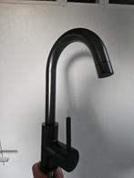 Badkamerkraan gun metal Fortifura Calvi, Doe-het-zelf en Verbouw, Ophalen of Verzenden, Zo goed als nieuw, Kraan