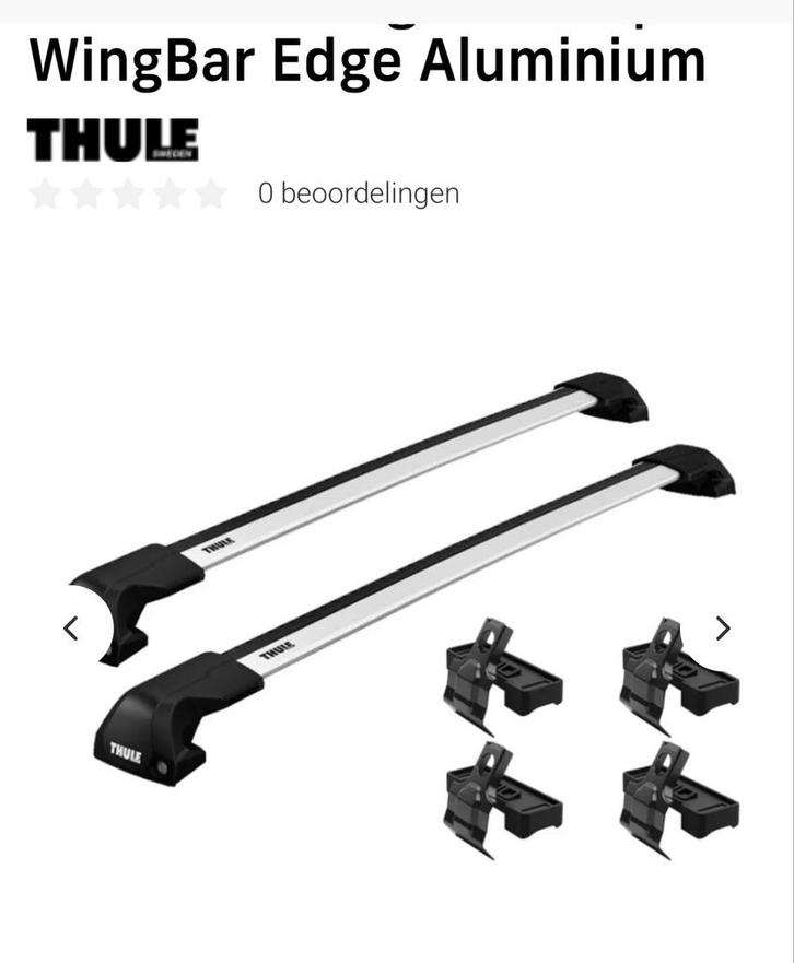 Thule WingBar Edge Dakdragers, Auto diversen, Dakdragers, Nieuw, Ophalen