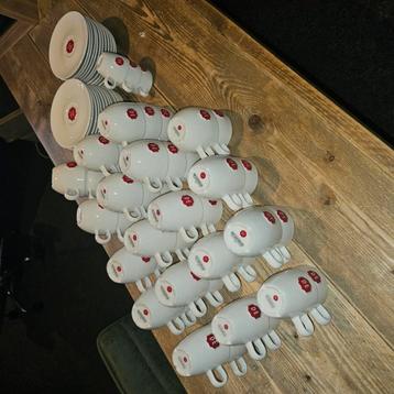 SET DOUWE EGBERTS - Koffie - Cappuccino - Kopjes beschikbaar voor biedingen