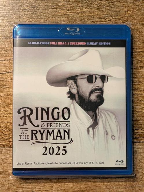 Ringo Starr - Ringo & Friends Live at the Ryman 2025 Bluray, Cd's en Dvd's, Cd's | Pop, Nieuw in verpakking, 2000 tot heden, Ophalen of Verzenden