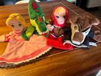 4 Efteling handpoppen, Verzamelen, Efteling, Ophalen of Verzenden, Zo goed als nieuw