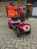 Scootmobiel Lynx 4 Deluxe rood, Ophalen, Zo goed als nieuw, 16 km/u of meer