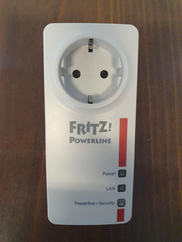 FRITZ!Powerline 1220E - Netwerk uitbreiding, Computers en Software, Powerlines, Gebruikt, Ophalen of Verzenden