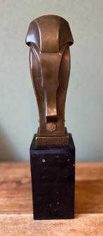 Bronzen Art-Deco stijl uil., Ophalen of Verzenden