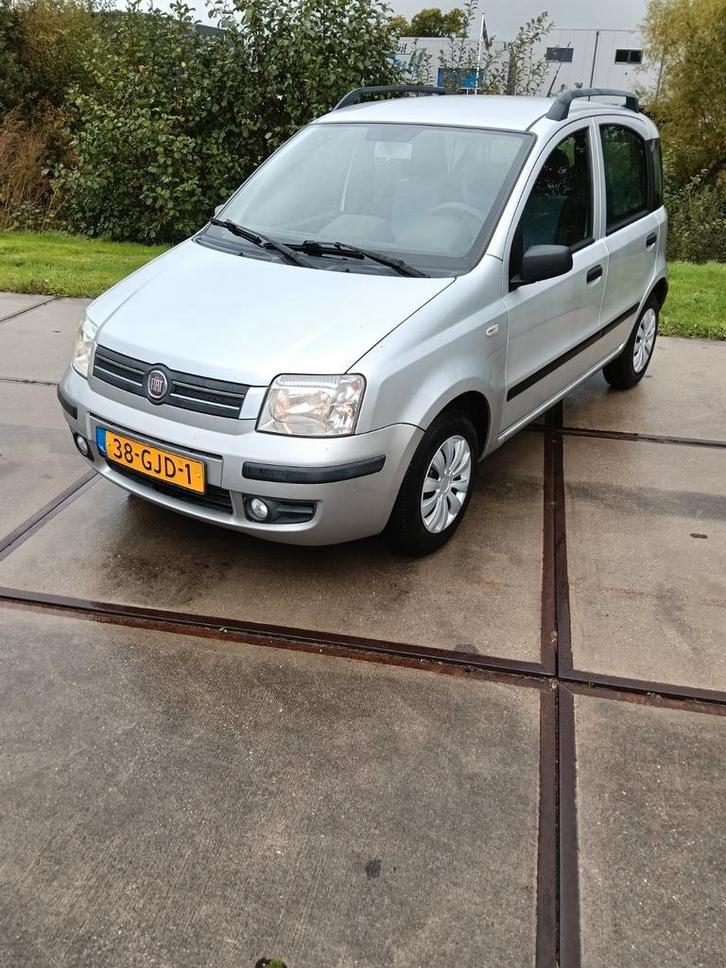 Fiat Panda 1.2 44KW 60PK 2008 Grijs, Auto's, Fiat, Bedrijf, Panda, ABS, Airbags, Airconditioning, Centrale vergrendeling, Elektrische ramen