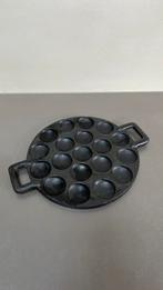 Gietijzeren poffertjespan, Ophalen of Verzenden, Gebruikt, Gietijzer, Overige typen