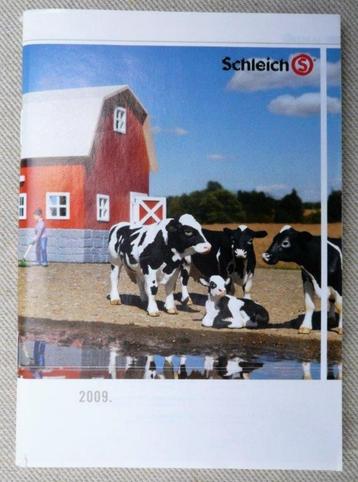 Schleich 2009 product catalogus 170 blz. dieren, poppetjes.