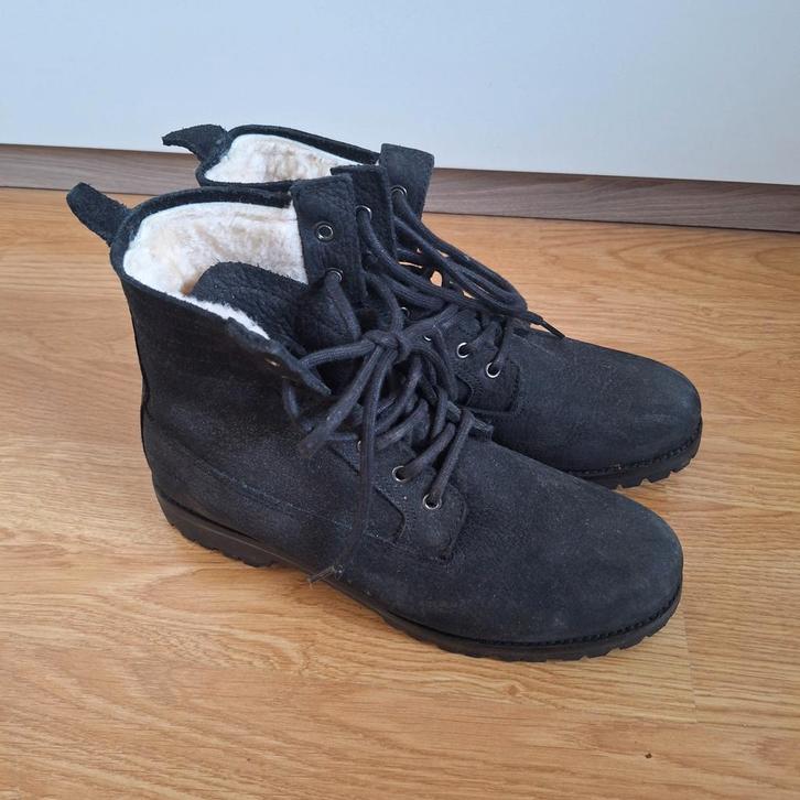 Blackstone Veerboot Zwarte Laarzen - Maat 39, Kleding | Dames, Schoenen, Zo goed als nieuw, Lage of Enkellaarzen, Zwart, Ophalen of Verzenden