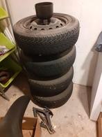 set winterbanden met stalen velg, Auto diversen, Overige Auto diversen, Ophalen of Verzenden