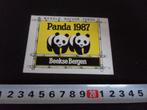 sticker strip panda 1987 wereld natuur fonds beekse bergen, Verzamelen, Stickers, Ophalen, Zo goed als nieuw, Bedrijf of Vereniging