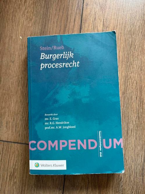 Compendium Burgerlijk procesrecht, Boeken, Wetenschap, Gelezen, Ophalen