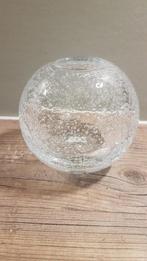 Bolvaasje met luchtbellen, Ophalen of Verzenden, Zo goed als nieuw, Glas, Minder dan 50 cm