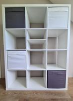 Kallax open kast wit, 112x147 cm, Ophalen, Gebruikt, 100 tot 150 cm, 100 tot 150 cm
