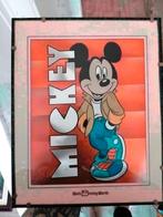 Vintage mickey poster in lijst, Ophalen of Verzenden, Mickey Mouse, Nieuw, Plaatje of Poster