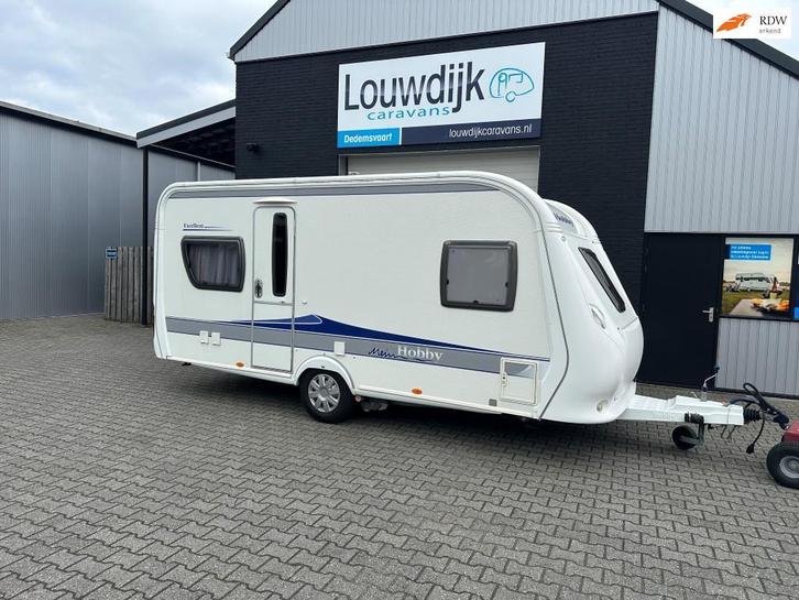 HOBBY Excellent 460 UFE ’10 (Mover, Fransbed), Caravans en Kamperen, Caravans, Bedrijf, tot en met 4, 1000 - 1250 kg, Rondzit