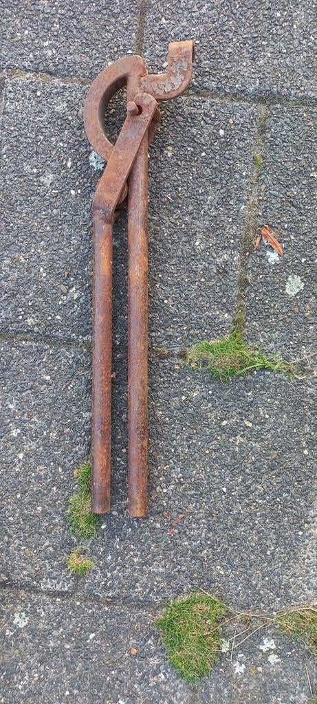 Oude Buigijzer / Pijpenbuiger, Doe-het-zelf en Verbouw, Ophalen, Gebruikt