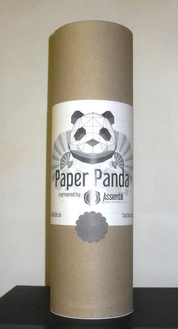 Paper Panda bouwplaat van Assembli