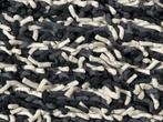 Dutch Carpets Rocky wit en zwart bij TheReSales, Huis en Inrichting, Stoffering | Tapijten en Kleden, 150 tot 200 cm, Rond, Ophalen of Verzenden