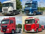 TOP DEAL!! Diverse trekkers te huur!!, Auto's, Vrachtwagens, Automaat, Stof, Euro 6, Diesel