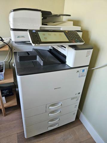 Ricoh MP C2003 netwerkprinter (lage tellerstand+cartridges) beschikbaar voor biedingen
