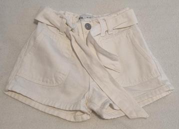 Zara oversized broekje wit creme baby kleding maat 80 broek beschikbaar voor biedingen