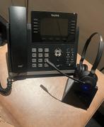 Jabra headset en Yealink, Computers en Software, Headsets, Ophalen, Zo goed als nieuw, Draadloos