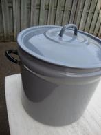 Emaille wasketel, Ophalen