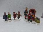 lemax visiting santa kerstdorp poppetje figurines accessoire, Diversen, Kerst, Ophalen of Verzenden, Zo goed als nieuw