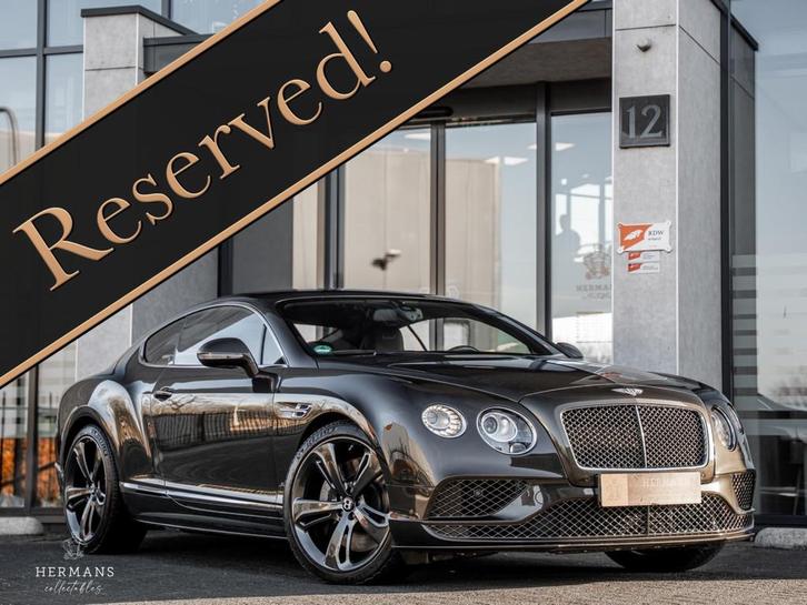 Bentley Continental GT 6.0 W12 Speed / Carbon / Massage / TV, Auto's, Bentley, Bedrijf, Te koop, Continental, 4x4, ABS, Achteruitrijcamera