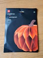 HEMA Papieren Pompoen Decoratie - Halloween, Ophalen of Verzenden, Nieuw