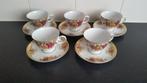 Vier vintage high tea Winterling kop en schotels, Verzamelen, Ophalen of Verzenden, Zo goed als nieuw, Porselein, Kop en/of schotel