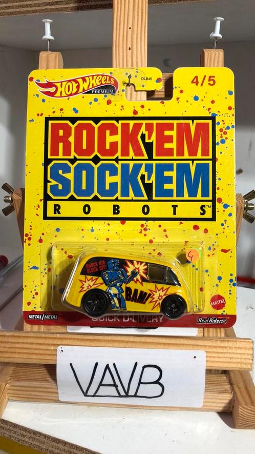 6 quick D-livery Hot Wheels Hotwheels VAVB nieuw, Hobby en Vrije tijd, Modelauto's | Overige schalen, Nieuw, Auto, Ophalen of Verzenden
