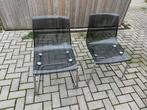 2 Design Stoelen - Transparant Grijs, Ophalen, Kunststof, Gebruikt, Twee