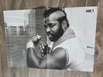 Jaren '80 Poster van Mr. T - The A Team, Verzamelen, Ophalen of Verzenden, Zo goed als nieuw, Rechthoekig Staand
