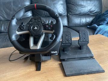 PlayStation 3 en PlayStation 4 race stuur met pedalen