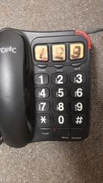 Telefoon voor slechtzienden met fototoetsen, Ophalen