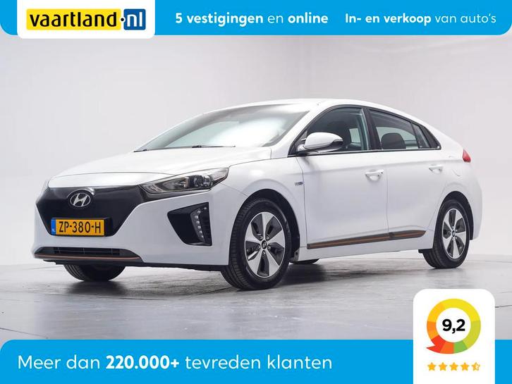 Hyundai IONIQ Comfort EV [ Navi Adapt.cruise Camera ], Auto's, Hyundai, Bedrijf, Te koop, IONIQ, ABS, Achteruitrijcamera, Adaptive Cruise Control