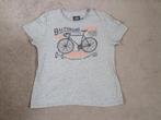 Shirt van H&M met fiets, maat XL, in goede staat, Maat 56/58 (XL), Ophalen of Verzenden, Zo goed als nieuw, Grijs