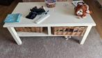 Salon tafel met mandjes, Ophalen, 100 tot 150 cm, 50 tot 100 cm, Zo goed als nieuw