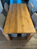 Eilen Houten Eettafel voor 4-6 personen, Huis en Inrichting, Tafels | Eettafels, Ophalen, Gebruikt, Eikenhout, 50 tot 100 cm