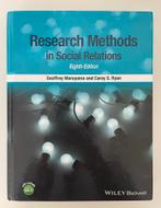 Research Methods in Social Relations - 8e Editie, Boeken, Ophalen of Verzenden, Gamma, Zo goed als nieuw, WO