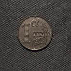 1 cent 1943 zink, Postzegels en Munten, Munten | Nederland, Verzenden, Koningin Wilhelmina, 1 cent, Losse munt