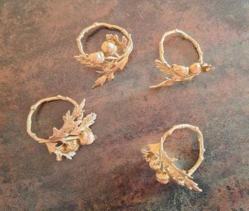 Set van 4 servetringen Table Art Michael Michaud als nieuw beschikbaar voor biedingen