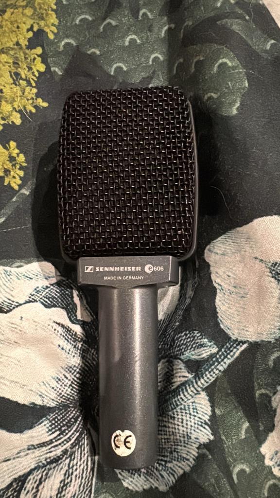 Sennheiser e606 Instrument Microfoon, Muziek en Instrumenten, Microfoons, Gebruikt, Instrumentmicrofoon, Ophalen of Verzenden