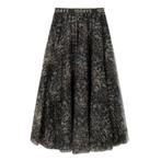 10 Days Rok Tulle skirt leopard maat 1, Zwart, Online@10dayslifestyle.nl, 10days, Ophalen of Verzenden