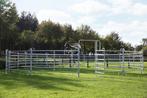 Texas panel, Paneel, Longeercirkel, Vangkooi, Box, Panelen, Weidegang, Sales@veldomheiningen.nl, Schaijk, 4 paarden of pony's of meer