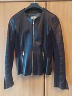 Leren damesjasje Vera Pella, Verzenden, Zwart, Zo goed als nieuw, Maat 36 (S)