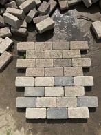 gebruikte betonklinkers bkk grijs / zwart 21x10,5x7, Gebruikt, Klinkers, Ophalen of Verzenden, 10 m² of meer