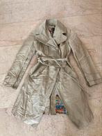 Trenchcoat merk DAITE maat 38 met metaaldraad, Kleding | Dames, Ophalen of Verzenden, Zo goed als nieuw, Maat 38/40 (M), Beige